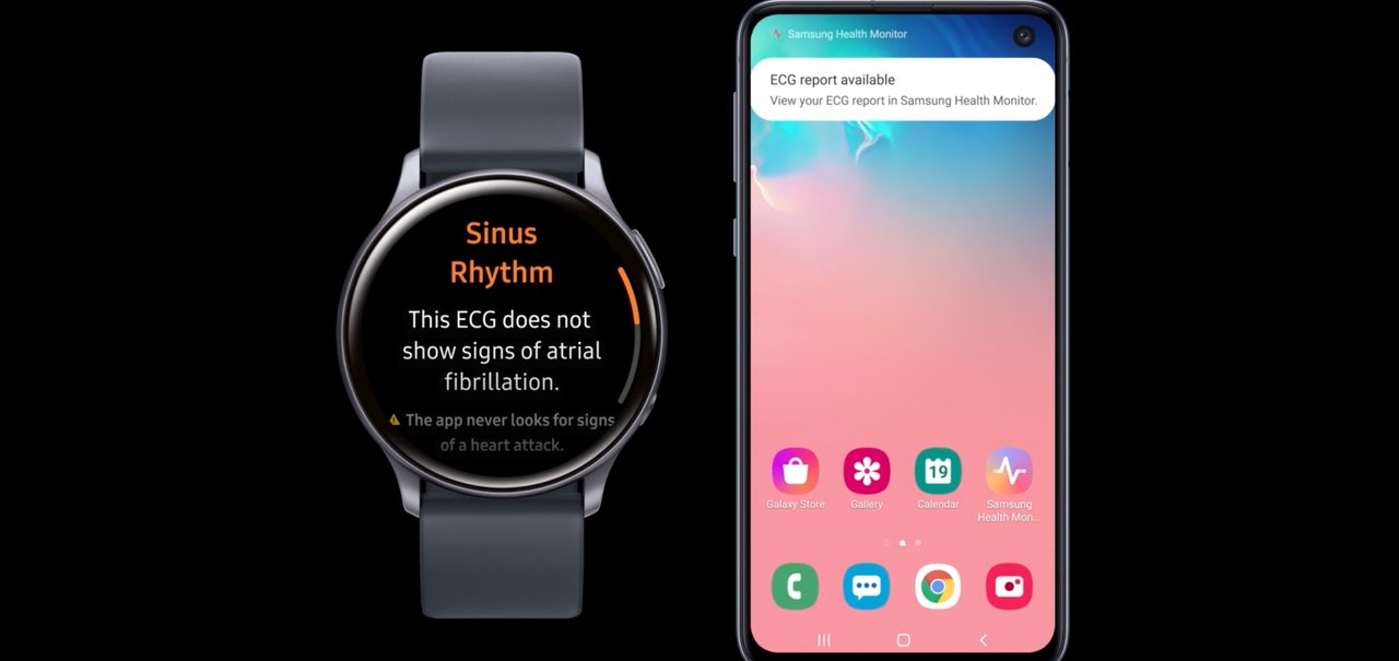 Galaxy Watch Active2 ganha eletrocardiograma e novas funções