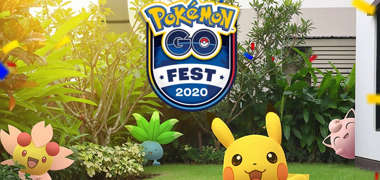 Pokémon GO Fest 2020 será virtual no final de julho