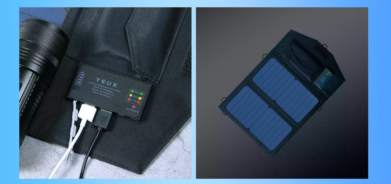 Xiaomi lança powerbank com carregador solar por R$ 266