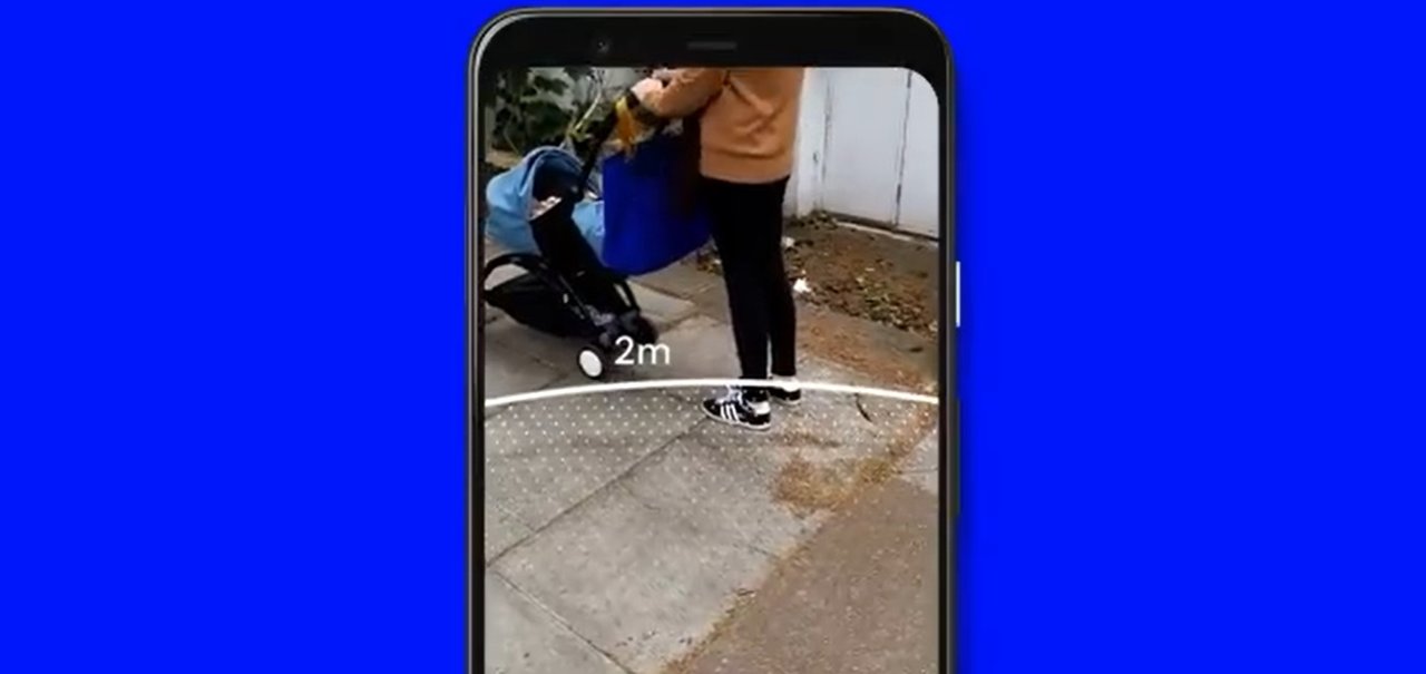 Novo app da Google cria linha virtual de distanciamento social