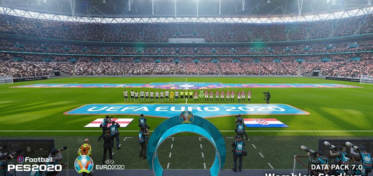 PES 2020 ganha patch com Eurocopa e atualização de times do BR