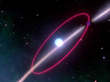 Astrônomos observam explosão de uma estrela de nêutrons