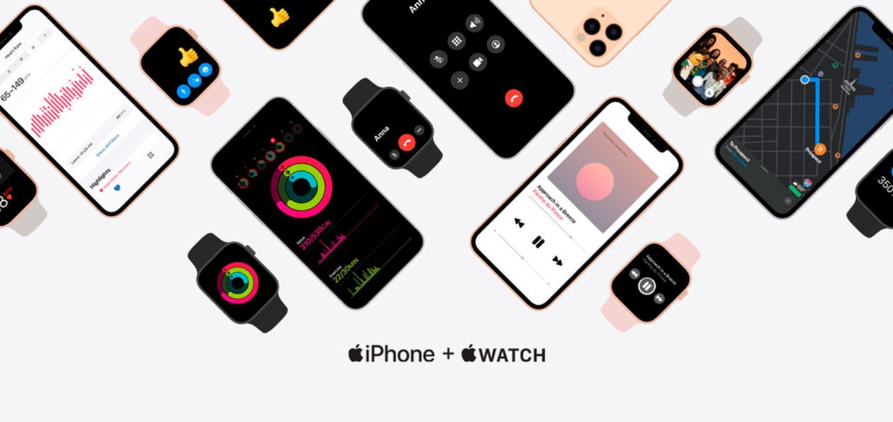 iPhone e Apple Watch: novo site mostra vantagens de uso conjunto