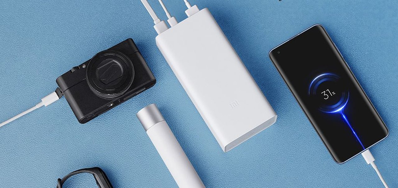 Xiaomi Mi Power Bank 3 é lançada com 30.000 mAh