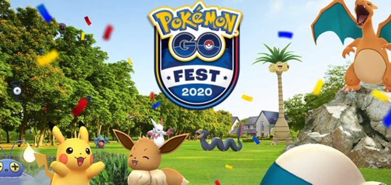 Ingressos do Pokémon GO Fest 2020 custam R$ 54,90