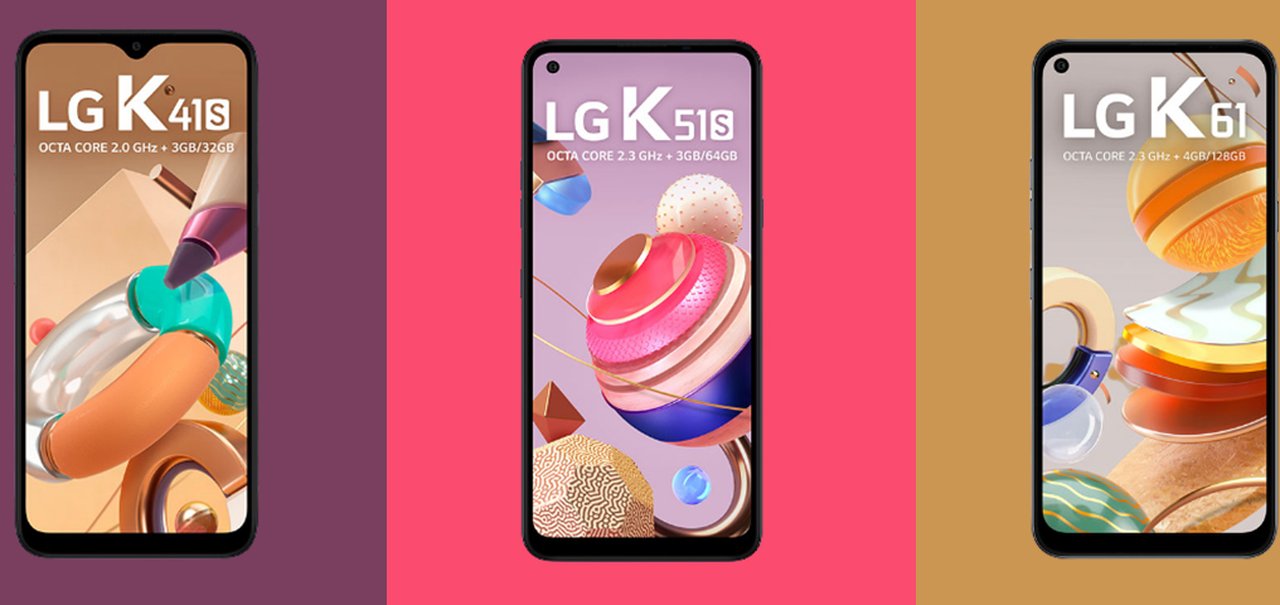 LG K41S, K51S e K61: qual smartphone comprar?