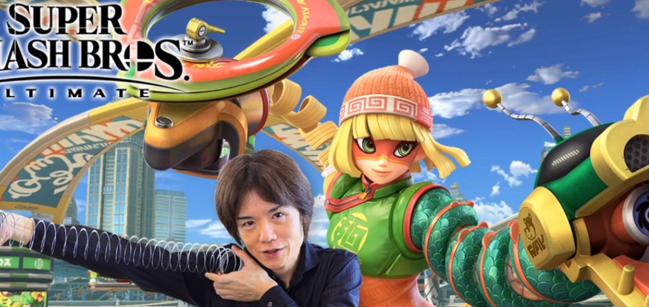 Min Min, de Arms, é a nova lutadora de Super Smash Bros. Ultimate