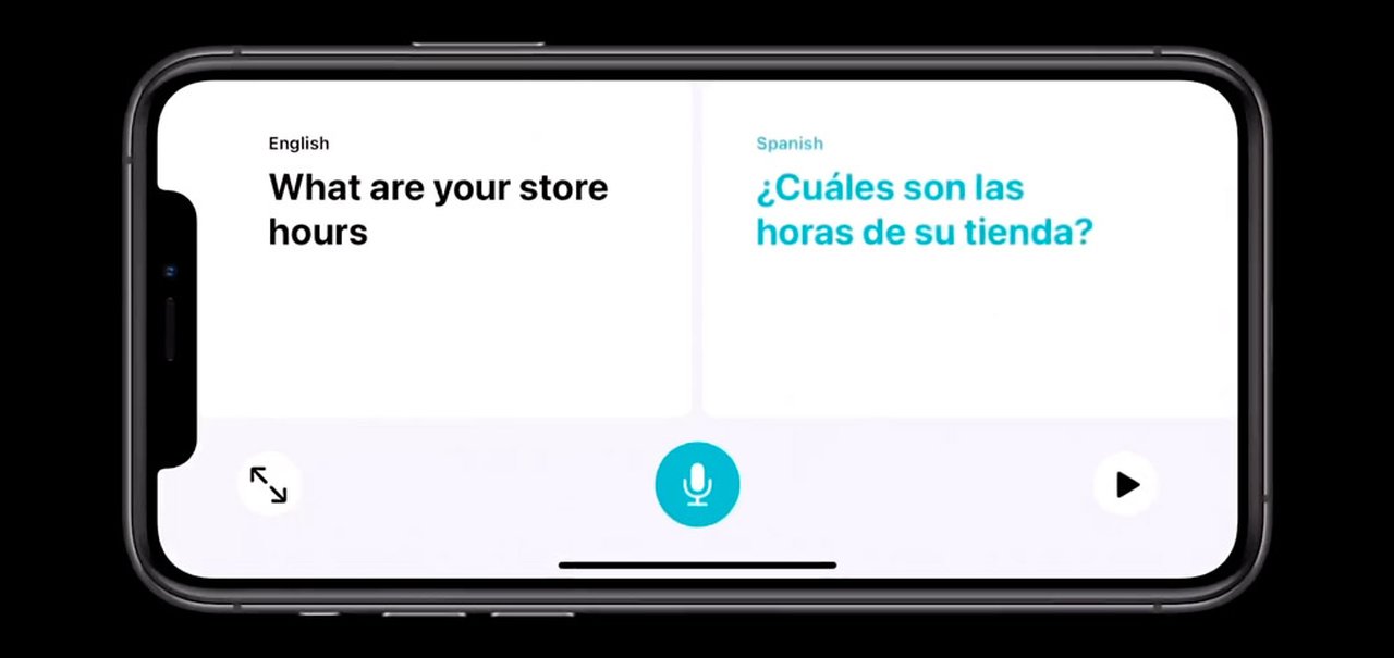 Apple revela tradutor próprio para rivalizar com Google Translate