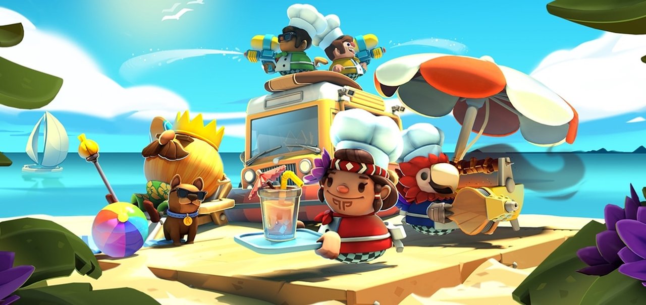 Overcooked 2 receberá novo DLC gratuito com clima de verão