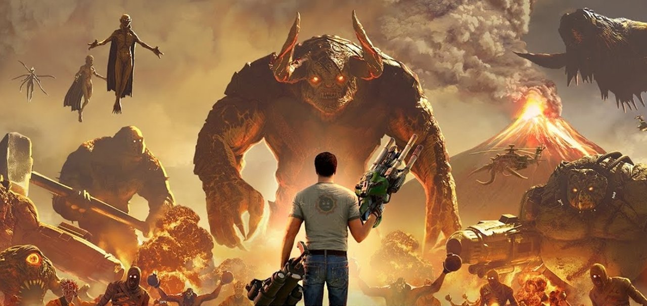 Serious Sam 4 recebe novo trailer de gameplay 'bombástico'