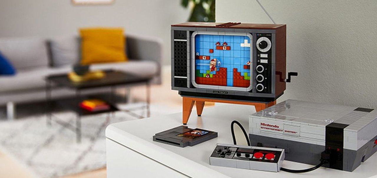 LEGO apresenta a versão montável do clássico console da Nintendo