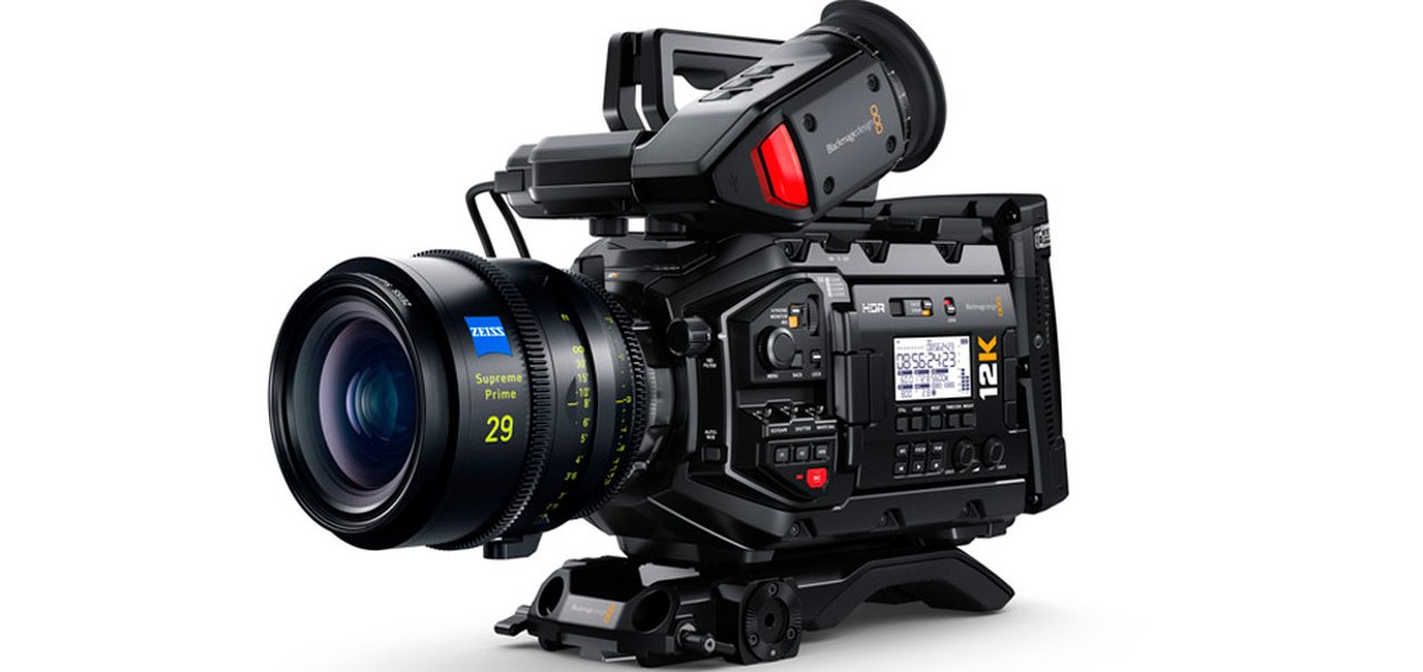 Nova câmera da Blackmagic grava vídeos em 12K