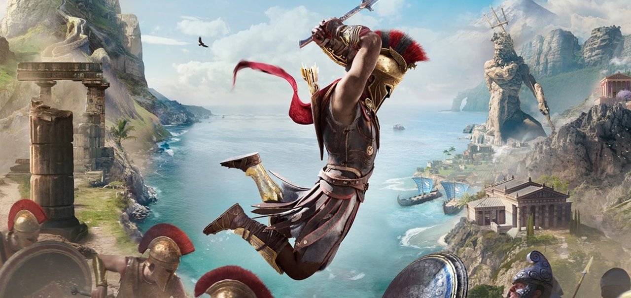 Armadura de Assassin's Creed Valhalla chegará em Odyssey