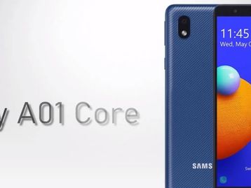 Samsung Galaxy A01 Core é anunciado com 1GB de RAM