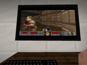 Modder faz Doom e Windows XP rodarem dentro de Minecraft 