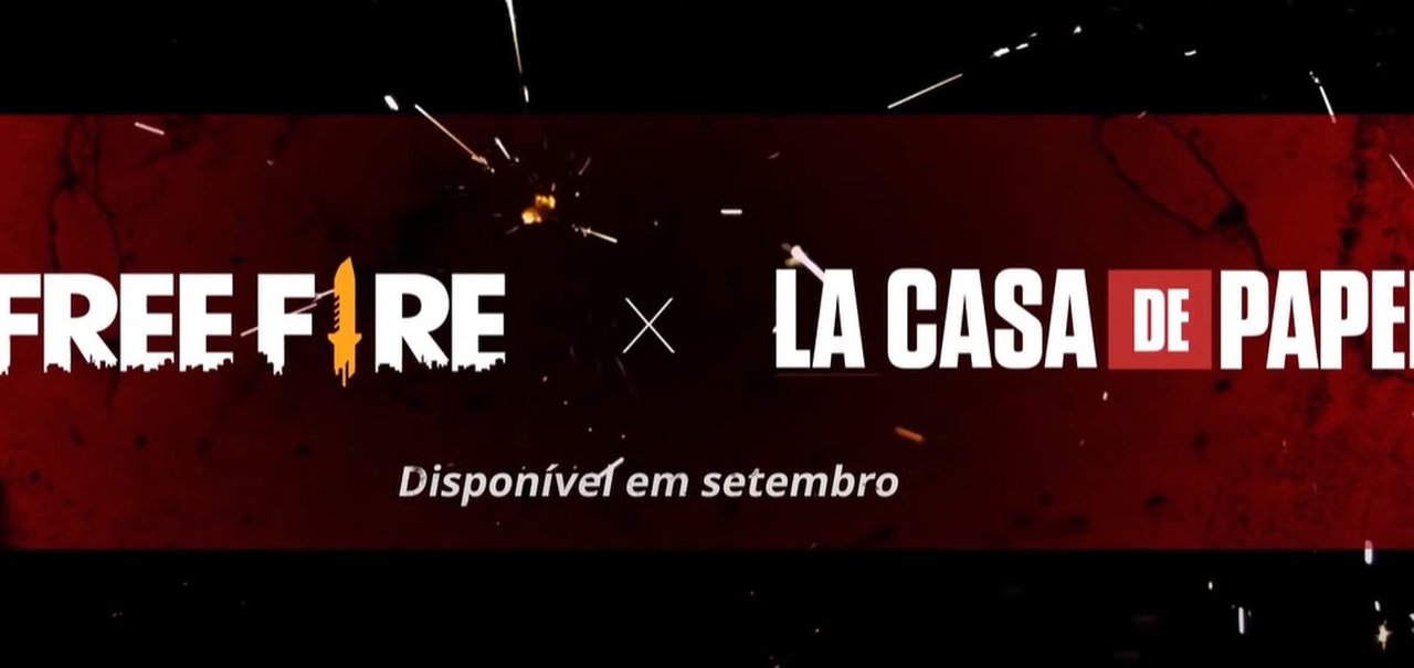 Free Fire terá evento temático com La Casa de Papel