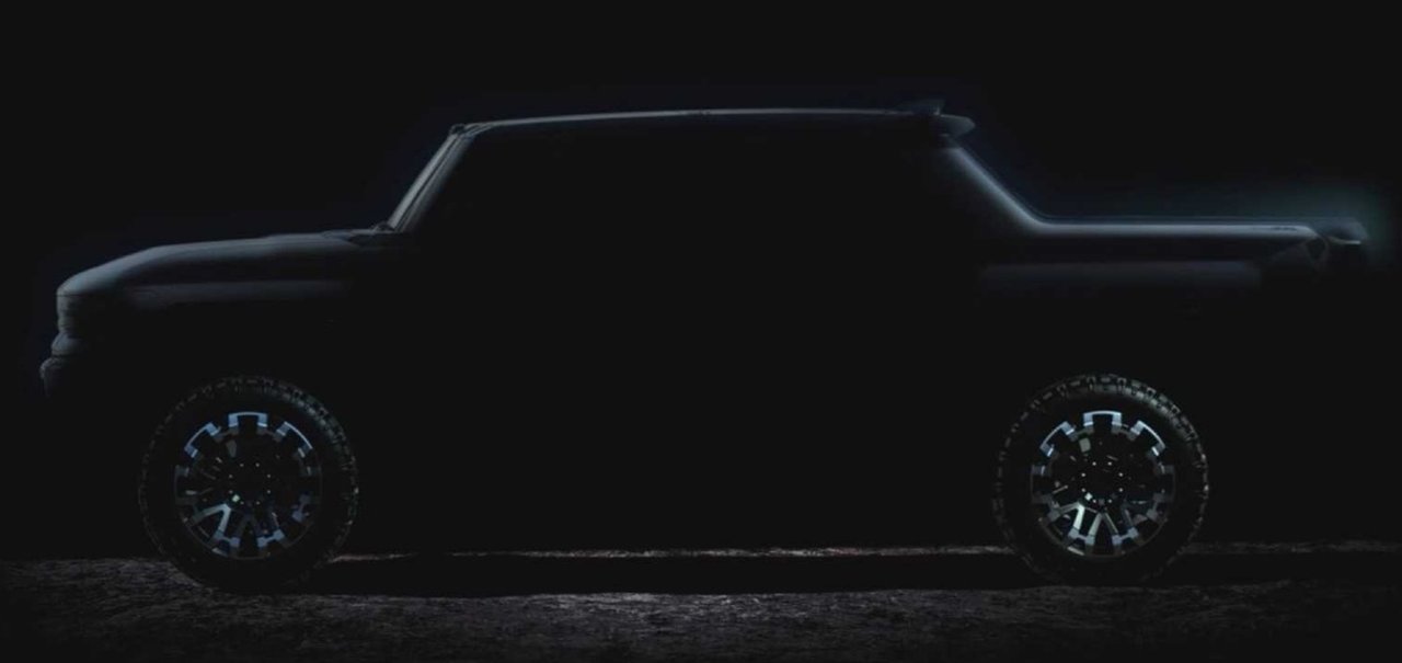 GM divulga teaser do novo Hummer EV e confirma produção para 2021