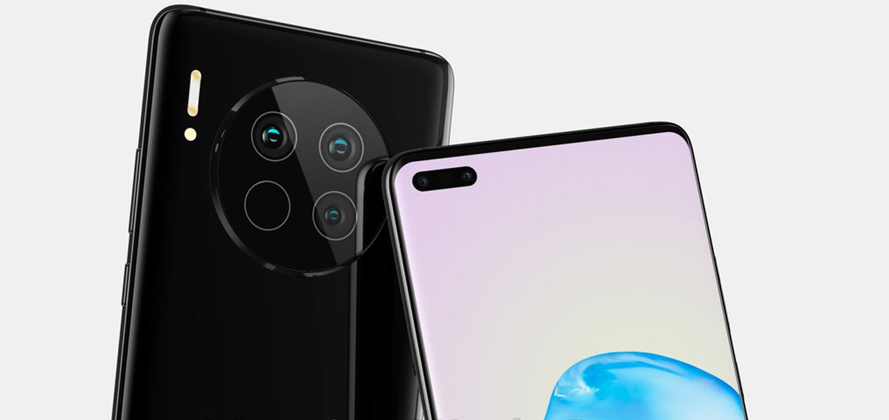 Huawei Mate 40: renderizações mostram design completo do celular