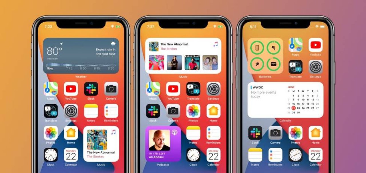 Apple libera novo beta de iOS 14 com widgets para app de TV e mais