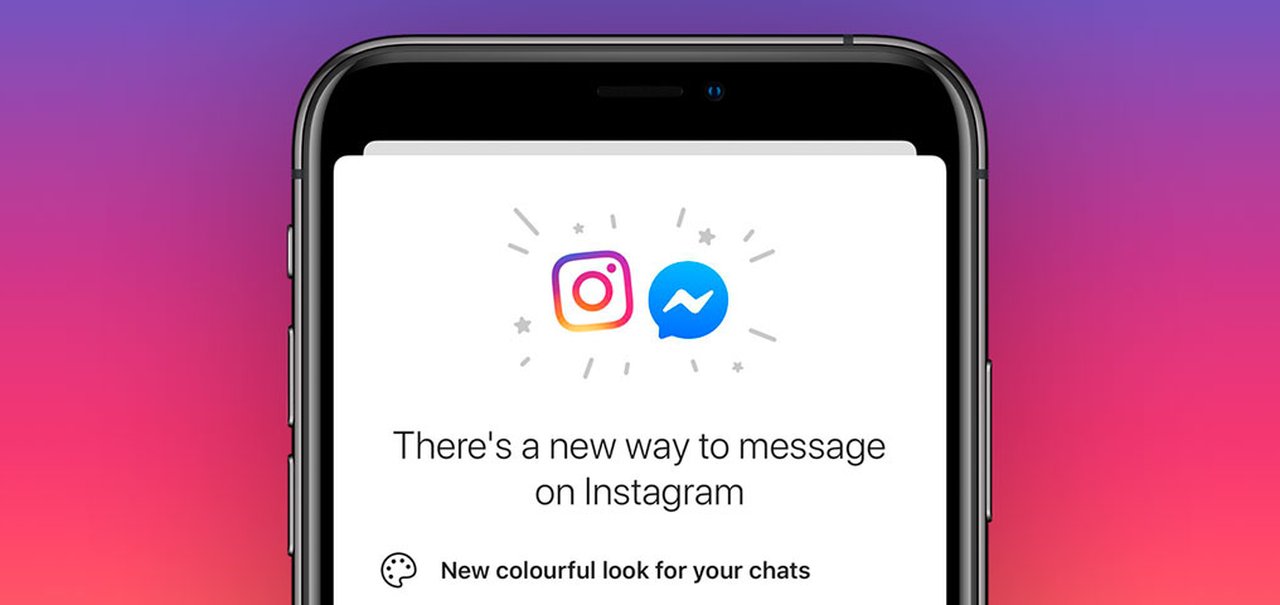 Facebook começa a unir chats do Messenger e Instagram