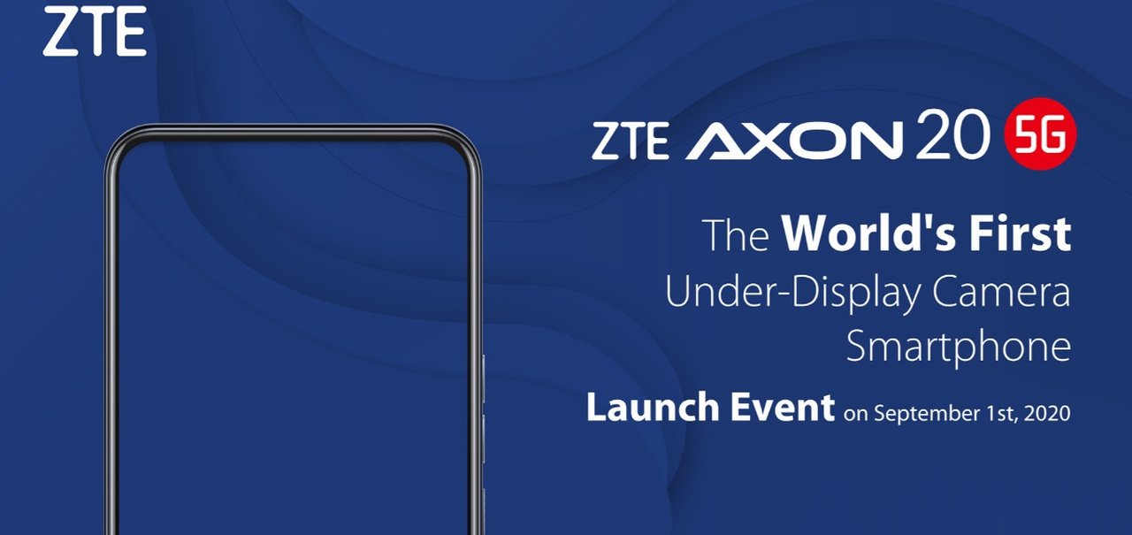 ZTE vai lançar primeiro celular do mundo com câmera sob a tela