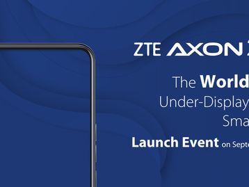 ZTE vai lançar primeiro celular do mundo com câmera sob a tela