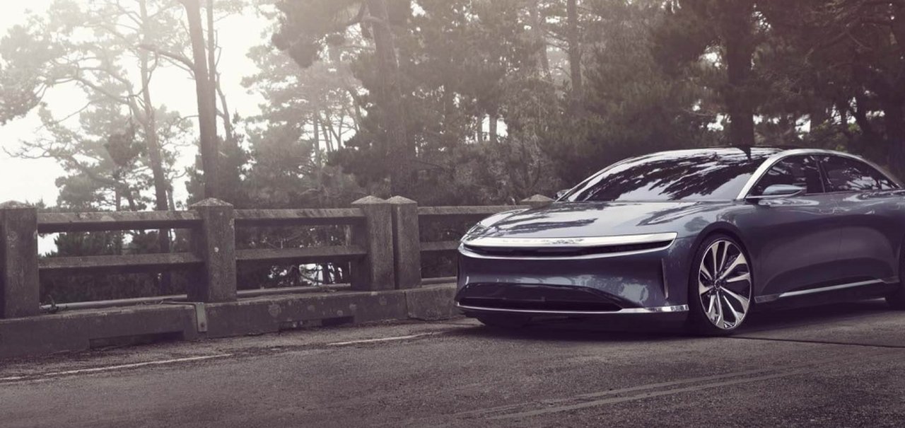 Lucid Air terá o 'carregamento mais rápido entre os elétricos'