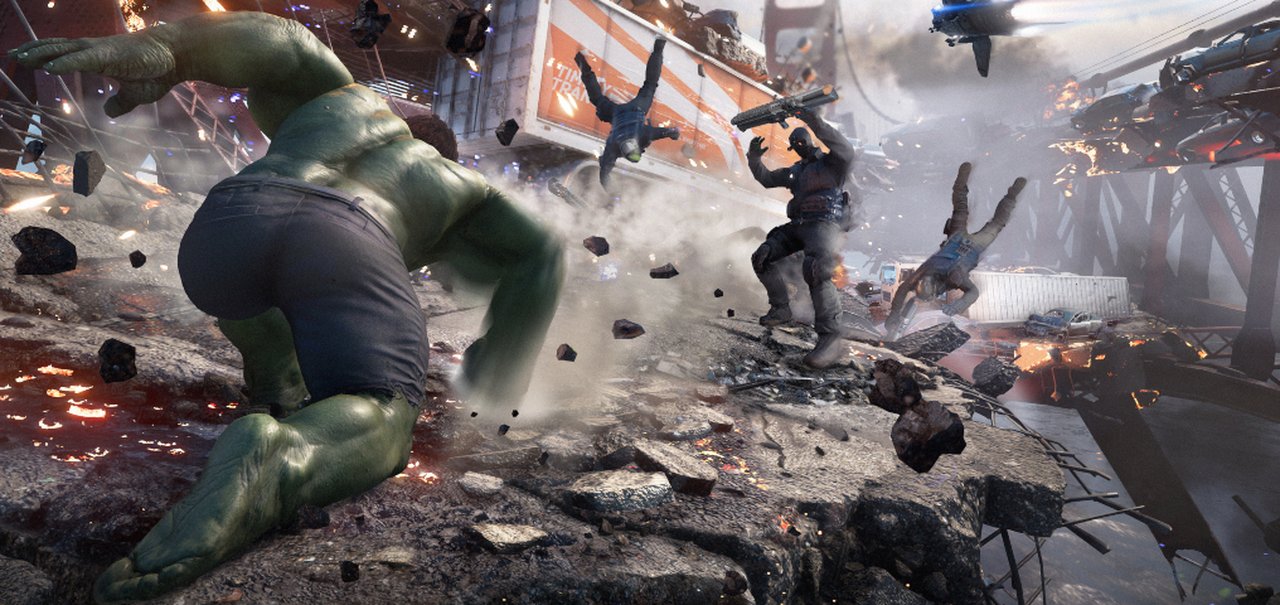 Marvel's Avengers ocupará bastante espaço no HD do PS4