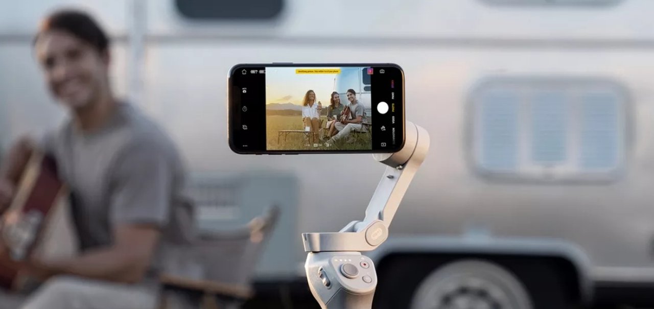 DJI Osmo Mobile 4 é lançado com prendedor magnético