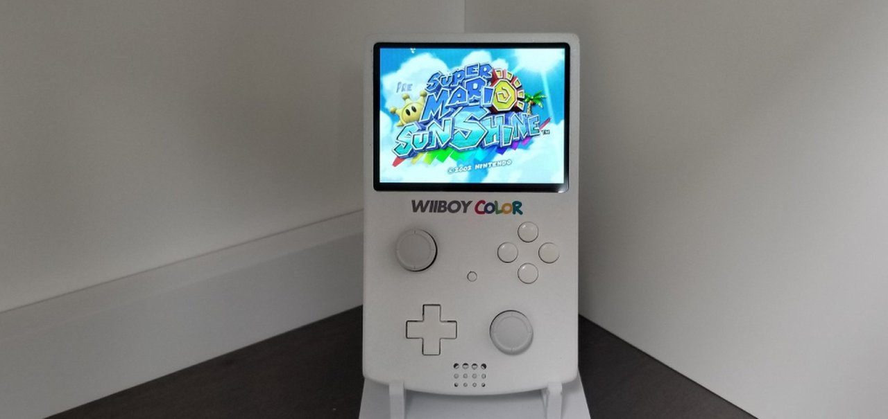 Wii: fã transforma console em portátil no estilo do Game Boy Color