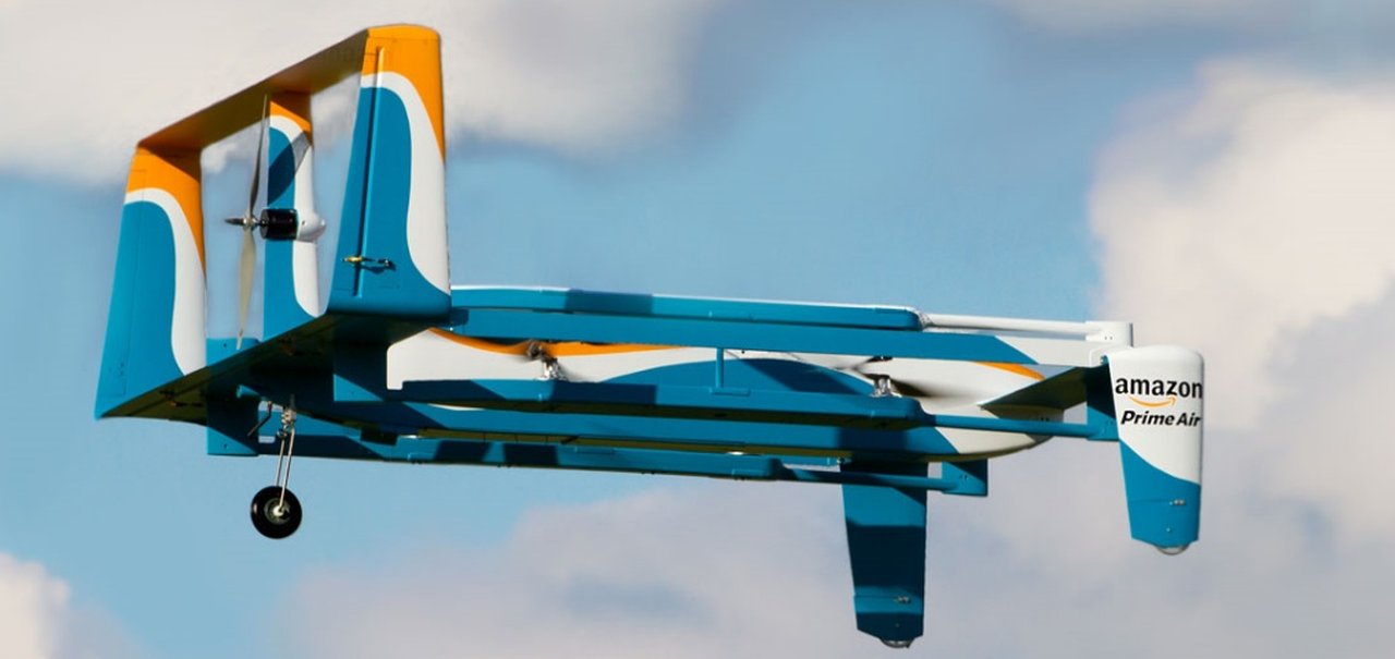 Amazon vai começar a testar entregas via drones em breve, nos EUA