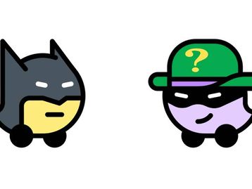 Vozes de Batman e Charada chegam ao Waze também em português