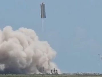 Protótipo da Starship faz novo voo a 150 metros de altura