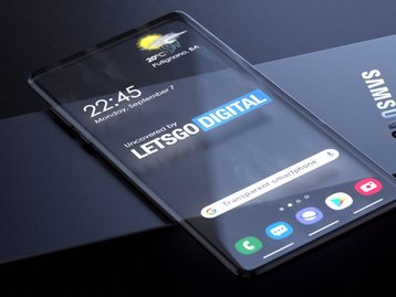 Samsung registra patente de celular com tela transparente