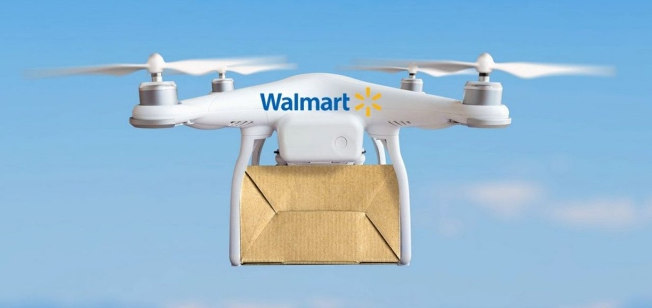 Walmart começa a fazer entregas com drones nos EUA