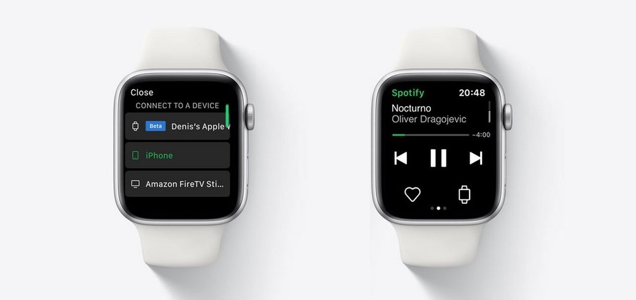 Spotify lança versão beta para streaming offline no Apple Watch