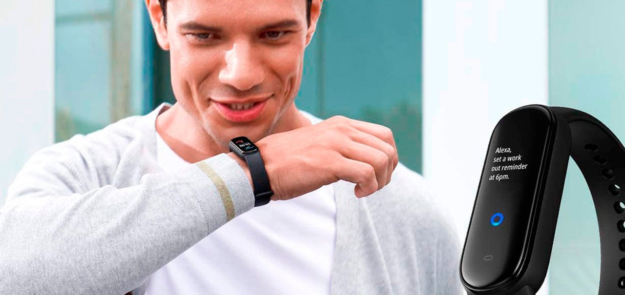 Amazfit Band 5 é lançada com suporte para Alexa e oximetria