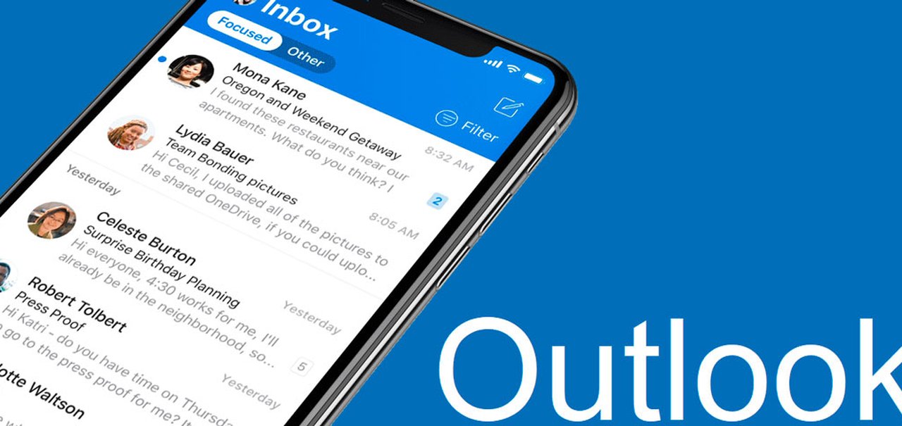 Microsoft traz comandos de voz para Outlook no Android e iOS