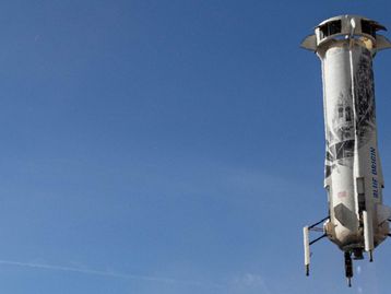 Blue Origin testa tecnologias da NASA para futura missão à Lua