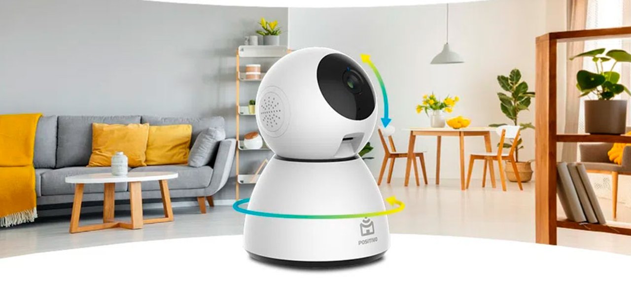 Positivo Casa Inteligente lança Lâmpada Retrô e Câmera Bot 360