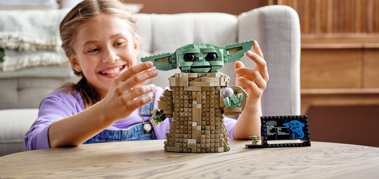 Bebê Yoda ganha versão especial em LEGO