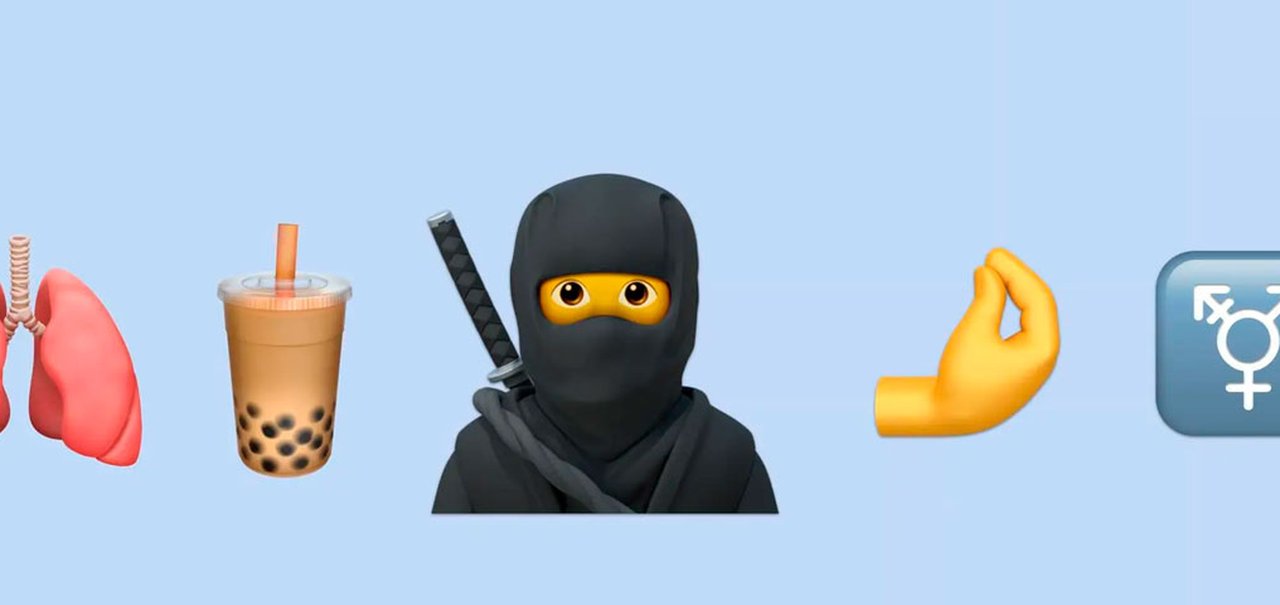 Novos emojis chegarão ao iPhone com o iOS 14.2