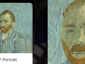 Filtros do Google transformam usuário em obras de arte famosas