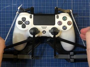 Star Wars Squadrons: Molde 3D transforma Dualshock em um manche de avião