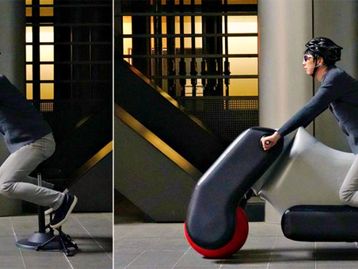 Conheça a Poimo, uma bicicleta elétrica inflável e modular