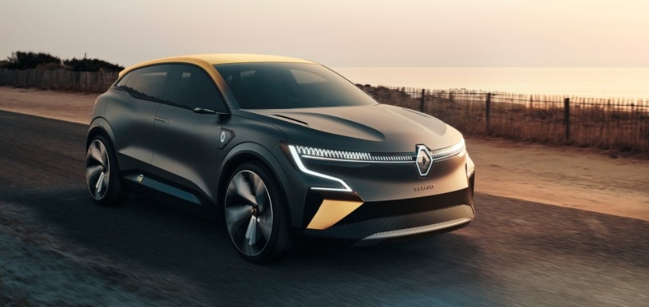 Renault apresenta carro elétrico futurista 'Mégane eVision'