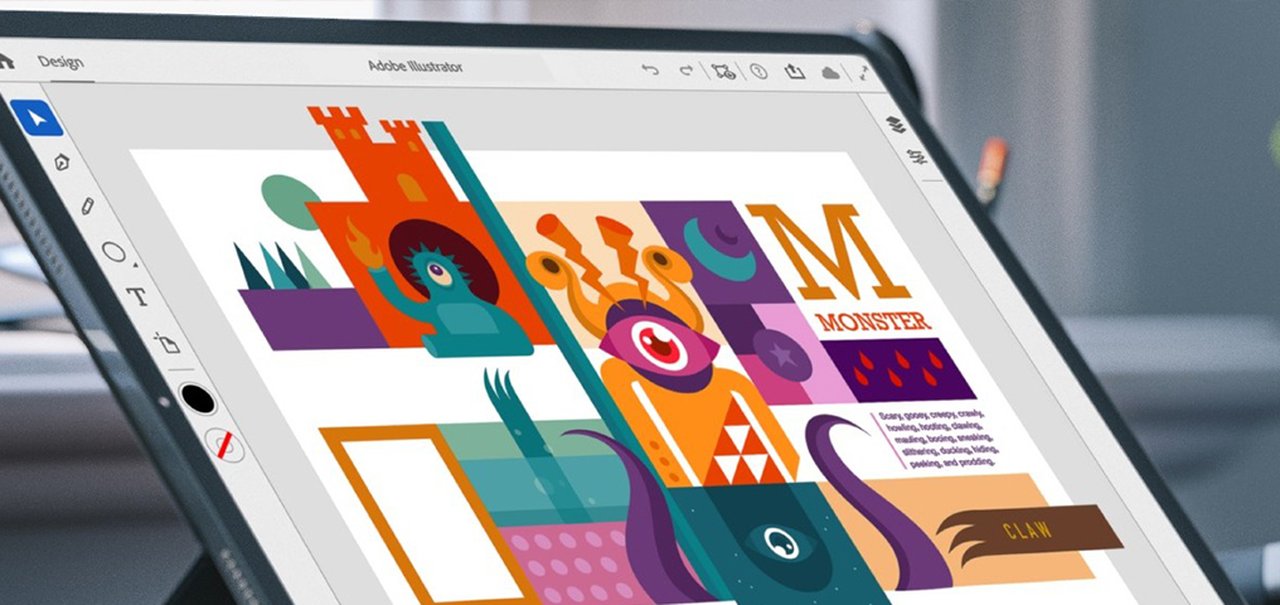 Adobe lança Illustrator para iPad e Fresco para iPhone