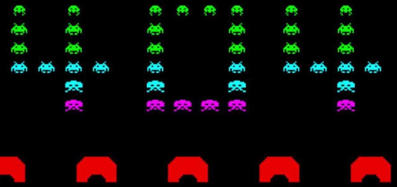 Space Invaders: jogue o game em página de erro no site da Taito