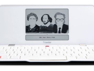 Freewrite Traveler é a máquina de escrever com tela e-ink embutida