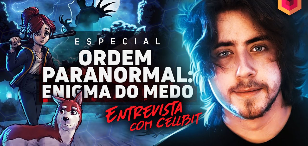 Entrevista com Cellbit de Ordem Paranormal: Enigma do Medo